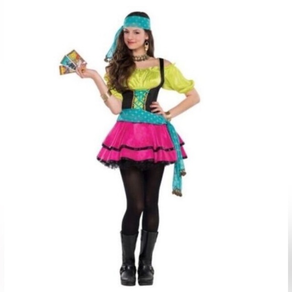 ADULT MYSTICAL GYPSY COSTUME - Picture 1 of 2